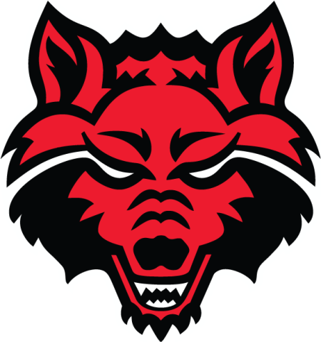 (image for) Arkansas State Red Wolves 2008-Pres Primary Logo iron on heat transfer