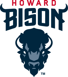 Howard Bison 2015-Pres Primary Logo iron on heat transfer