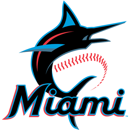 (image for) Miami Marlins 2017-pres primary logo iron on heat transfer